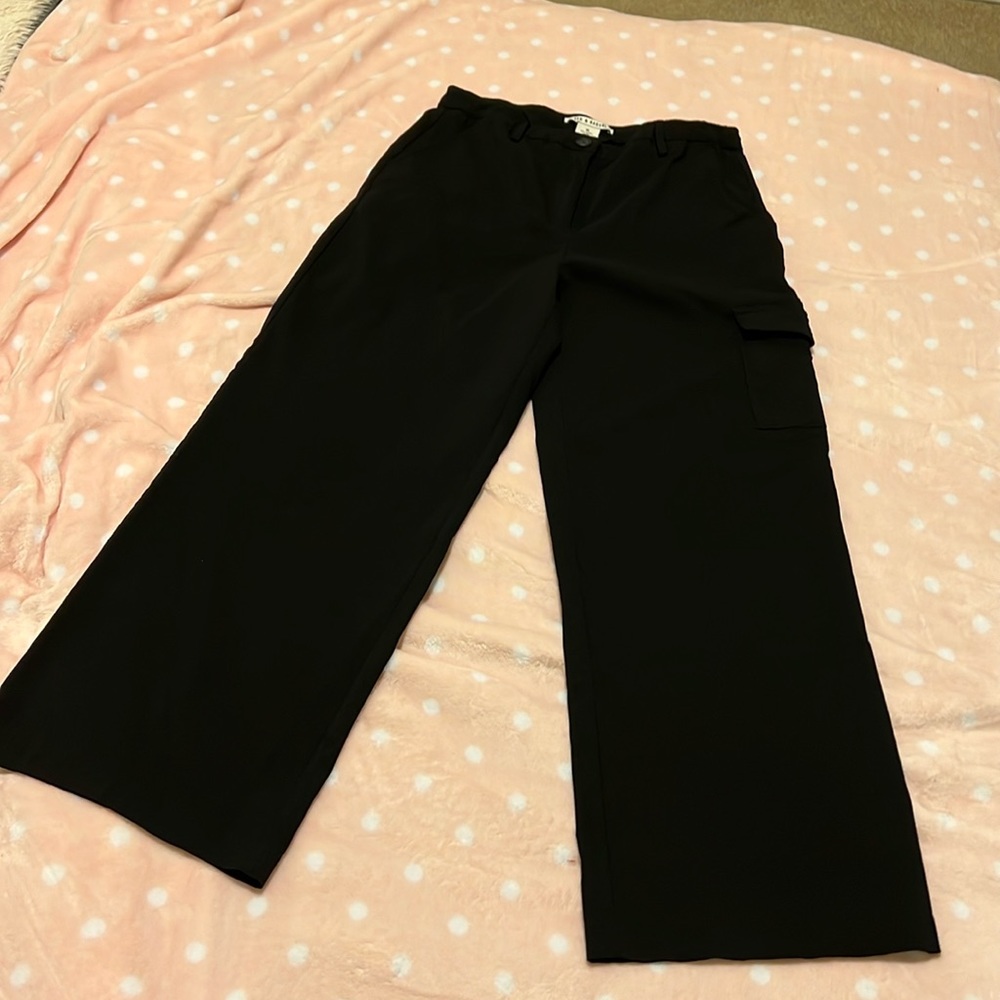 Zac & Rachel Cargo Black Pants